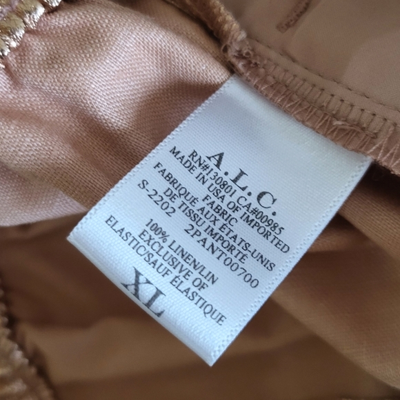 A.L.C. Metallic Gold Ryder Boxer Shorts sz XL - Picture 8 of 8